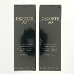 ▽▽ コスメデコルテ COSME DECORTE  AQ スキンフォルミング リキッドファンデーション 401 30ｍL 2本セット ① 未開封 Nランク