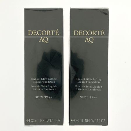  コスメデコルテ COSME DECORTE  AQ スキンフォルミング リキッドファンデーション 401 30ｍL 2本セット ① 未開封