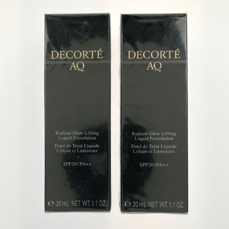  コスメデコルテ COSME DECORTE AQ スキンフォルミング リキッドファンデーション 401 30ｍL 2本セット ② 未開封