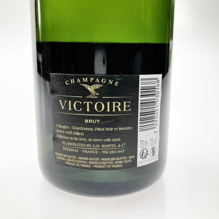  VICTOIRE ヴィクトワール シャンパン BRUT 750ml 12％ 未開栓