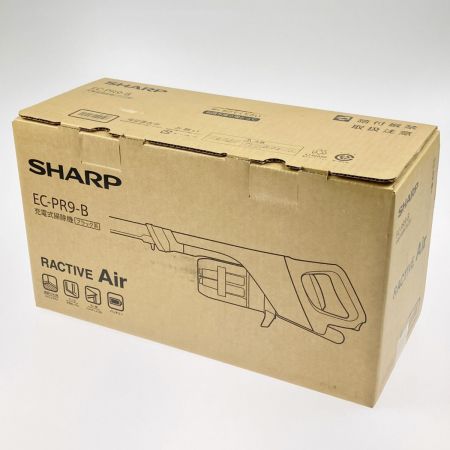  SHARP シャープ RACTIVE Air POWER コードレススティック掃除機 EC-PR9-B ブラック系