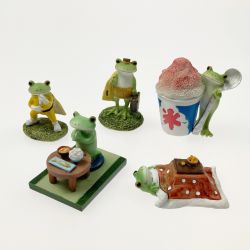 ▽▽ ダイカイ Copeau カエルのコポー かき氷 カエルはつらいよ こたつ 等 5点セット Cランク