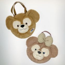 ▽▽ Disney ディズニー ダッフィー・シェリーメイ TDS限定 トートバッグ 2点セット Bランク