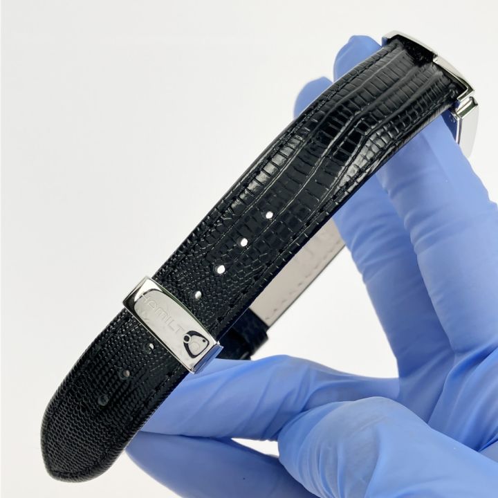 HAMILTON ハミルトン ベンチュラ レザーストラップ 箱・取説付 H244112