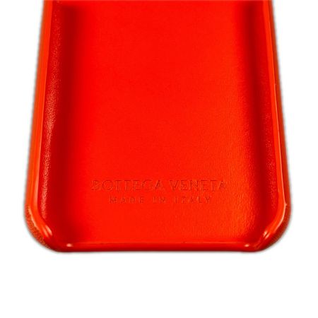  BOTTEGA VENETA ボッテガヴェネタ スマホケース iPhone11Pro対応 オレンジ