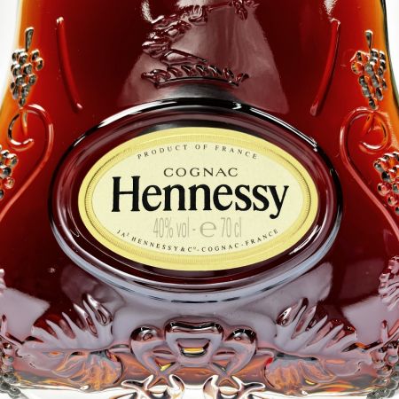  Hennessy ヘネシー XO COGNAC 金キャップ クリアボトル 700ml 40％  未開栓