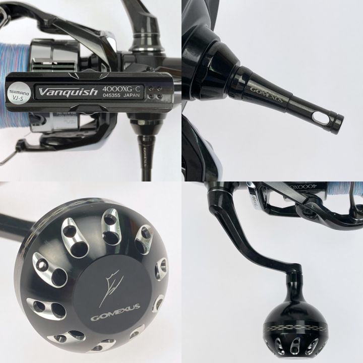 SHIMANO シマノ 23ヴァンキッシュ 4000XG ゴメクサスハンドルノブ・リールスタンドカスタム品  045355｜中古｜なんでもリサイクルビッグバン