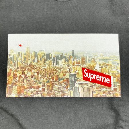  Supreme シュプリーム メンズ エアリアル クルーネック プリント スウェット 12 Week FW 20 Supreme Aerial Crewneck ブラック