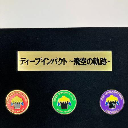  銀座天賞堂 ディープインパクト ゴルフ ボールマーカー クリップ セット 