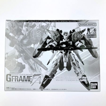   機動戦士ガンダム GフレームFA Ex-Sガンダム/Sガンダム(ブルースプリッター仕様) 未開封