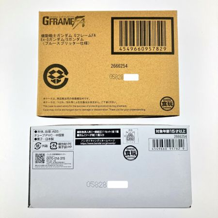   機動戦士ガンダム GフレームFA Ex-Sガンダム/Sガンダム(ブルースプリッター仕様) 未開封