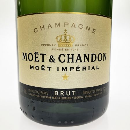  MOET&CHANDON モエエシャンドン シャンパン MOET IMPERIAL BRUT 750ml 12% 未開栓
