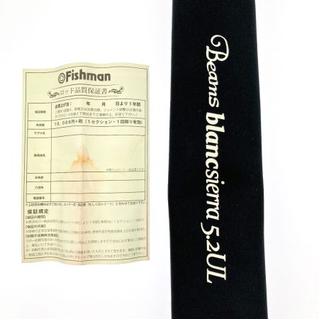  Fishman フィッシュマン Beams blancsierra ビームスブランシエラ 5.2UL