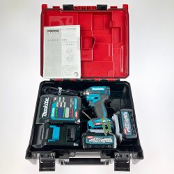 ▽▽ MAKITA マキタ 40Vmax インパクトドライバ TD002GRDX ブルー Aランク
