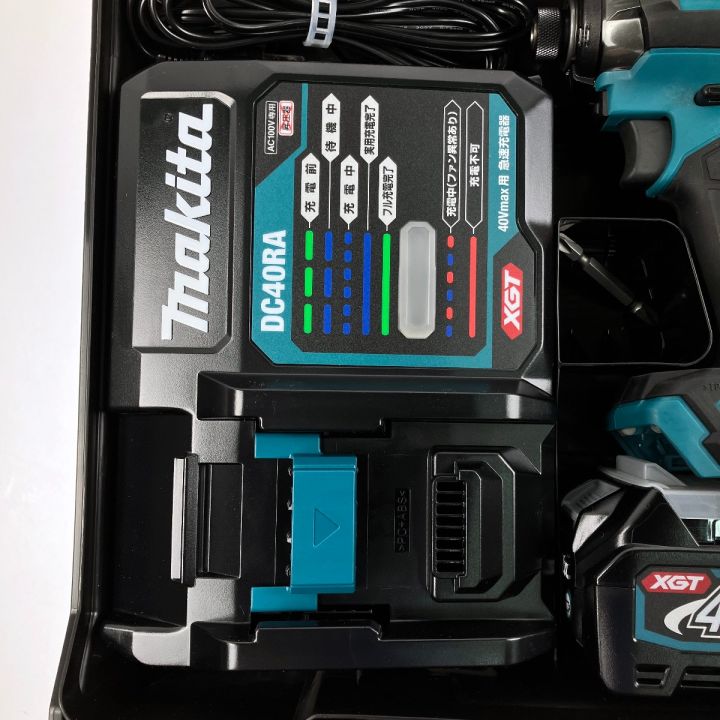 MAKITA マキタ 40Vmax インパクトドライバ TD002GRDX ブルー｜中古  
