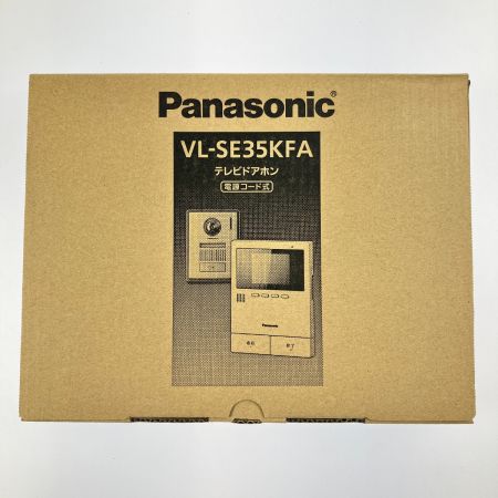  Panasonic パナソニック テレビドアホン 電源コード式 VL-SE35KFA 開封未使用品