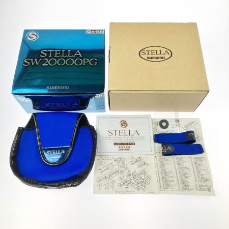  SHIMANO シマノ 01ステラ SW20000PG T型ハンドルノブ・SW16000スプール付属 SC79Y204