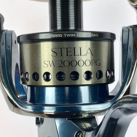 SHIMANO シマノ 01ステラ SW20000PG T型ハンドルノブ・SW16000スプール付属  SC79Y204｜中古｜なんでもリサイクルビッグバン