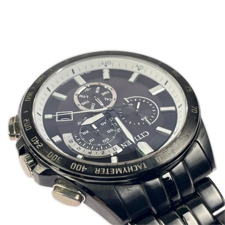  CITIZEN シチズン シチズンコレクション エコ・ドライブ電波時計 クロノグラフ E610-S076641