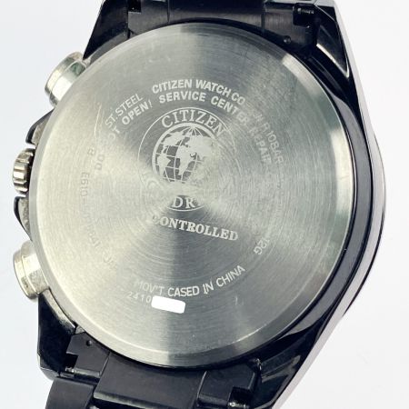  CITIZEN シチズン シチズンコレクション エコ・ドライブ電波時計 クロノグラフ E610-S076641