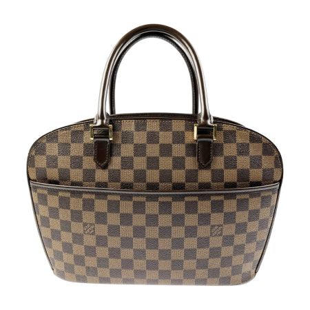 LOUIS VUITTON ルイヴィトン ハンドバッグ ダミエ サリア オリゾンタル N51282 ブラウン