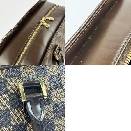  LOUIS VUITTON ルイヴィトン ハンドバッグ ダミエ サリア オリゾンタル N51282 ブラウン