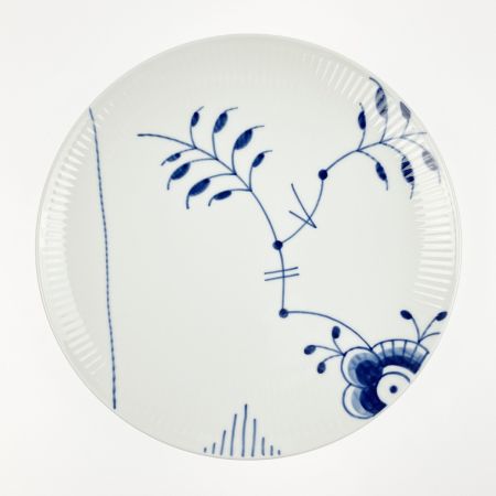  ROYAL COPENHAGEN ロイヤル・コペンハーゲン ブルーフルーテッド メガクーププレート 洋食器  開封未使用品