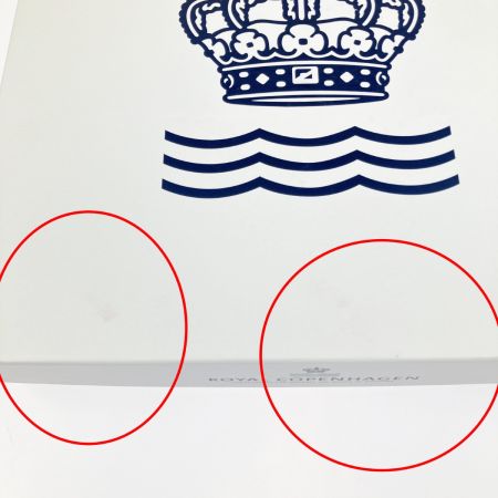  ROYAL COPENHAGEN ロイヤル・コペンハーゲン ブルーフルーテッド メガクーププレート 洋食器  開封未使用品