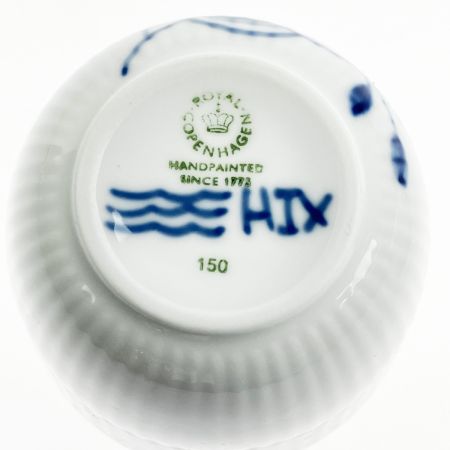  ROYAL COPENHAGEN ロイヤル・コペンハーゲン キャンドルホルダー ブルーフルーテッド 2Pセット