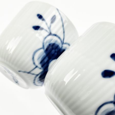  ROYAL COPENHAGEN ロイヤル・コペンハーゲン キャンドルホルダー ブルーフルーテッド 2Pセット