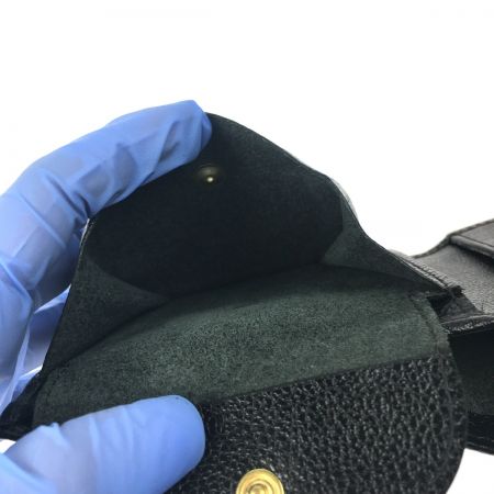  IL BISONTE イルビゾンテ 2つ折り財布 411853 ブラック