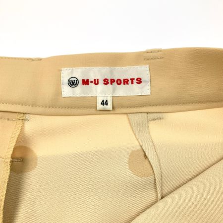   M・U SPORTS レディース ゴルフウェア SIZE 44 ML7251 ベージュ