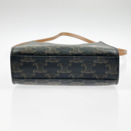  CELINE セリーヌ 2WAYバッグ トリオンフ ミニ バーティカル カバ 194372BZK.04LU ブラウン