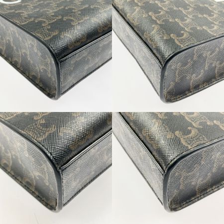  CELINE セリーヌ 2WAYバッグ トリオンフ ミニ バーティカル カバ 194372BZK.04LU ブラウン