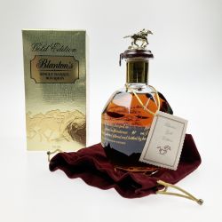 ▽▽ Blanton ブラントン ゴールドエディション 750ml  51.5％ 箱・巾着付 Nランク 未開栓