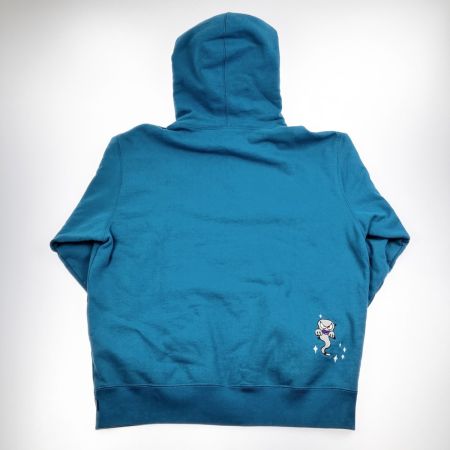  Supreme シュプリーム 22SS ANGEL HOODED SWEATSHIRT M パーカー ブルー