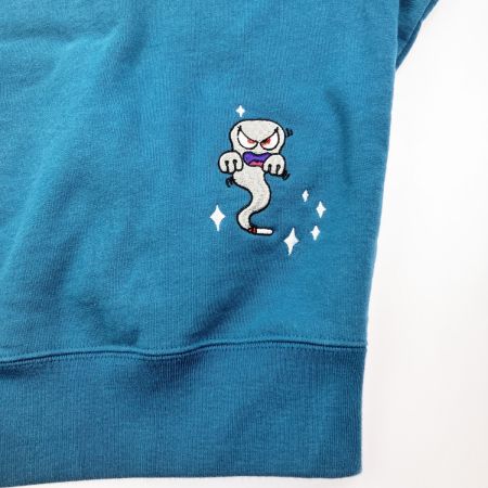 Supreme シュプリーム 22SS ANGEL HOODED SWEATSHIRT M パーカー ブルー