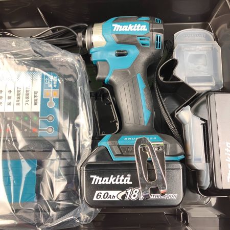  MAKITA マキタ 充電式インパクトドライバ ブルー 18V 6.0Ah TD173DRGX 開封未使用品