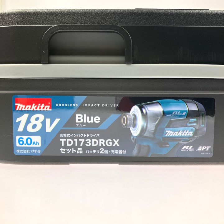 MAKITA マキタ 充電式インパクトドライバ ブルー 18V 6.0Ah MAKITA マキタ 充電式インパクトドライバ ブルー 18V 6.0Ah