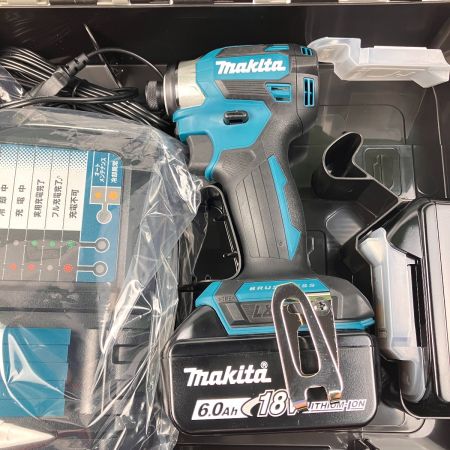  MAKITA マキタ 充電式インパクトドライバ ブルー 18V 6.0Ah TD173DRGX 開封未使用品