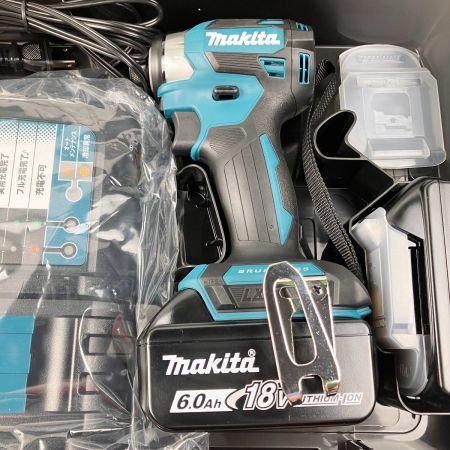  MAKITA マキタ 充電式インパクトドライバ ブルー 18V 6.0Ah TD173DRGX 開封未使用品