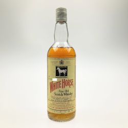 ▽▽ WHITE HORSE ホワイトホース スコッチウイスキー Fine Old Scotch Whisky 43度 760ml Cランク 未開栓