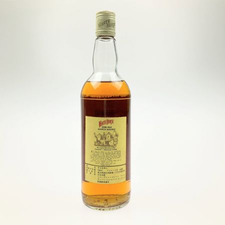  WHITE HORSE ホワイトホース スコッチウイスキー Fine Old Scotch Whisky 43度 760ml 未開栓