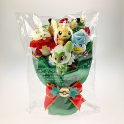 ▽▽  ポケモン ピカチュウ ニャオハ クワッス ホゲータ ぬいぐるみブーケ ポケモンセンター 限定 Nランク