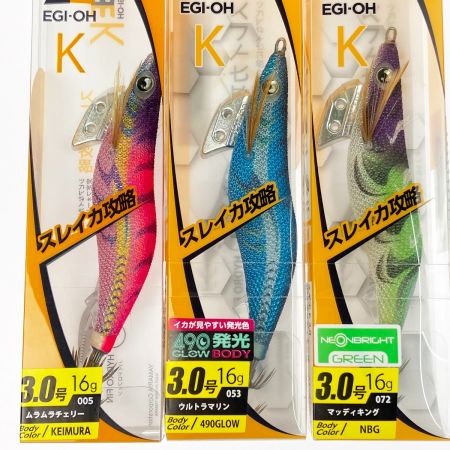  YAMASHITA ヤマシタ エギ王 K 3.0号/3.5号 各種5点セット