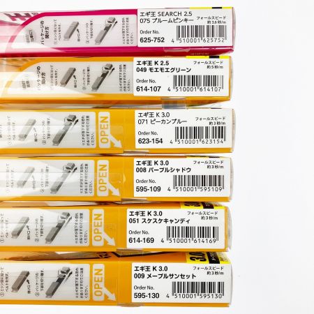  YAMASHITA ヤマシタ エギ王 K・SEARCH 各種6点セット