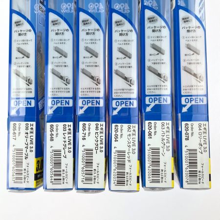  YAMASHITA ヤマシタ エギ王 LIVE 3.0号 15g 6点セット 未開封品