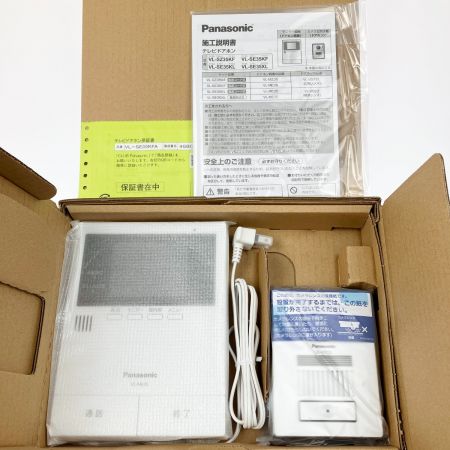  Panasonic パナソニック テレビドアホン 電源コード式 VL-SE35KFA 開封未使用品