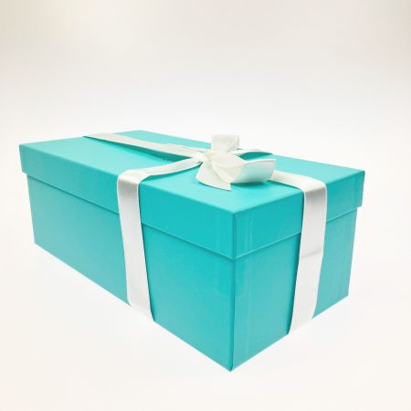  Tiffany & Co. ティファニー プラチナブルーバンド マグカップ ペア 箱付 開封未使用品