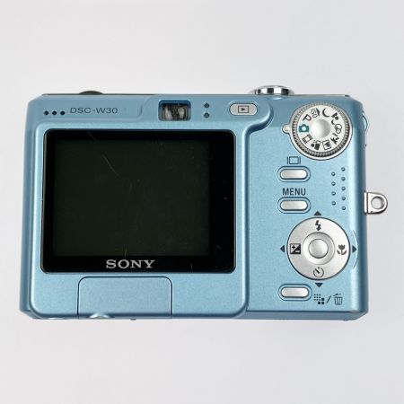  SONY ソニー コンパクトデジタルカメラ サイバーショット DSC-W30 ブルー